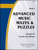 Advanced Music Mazes/Puzzles BookNo. 1 Game